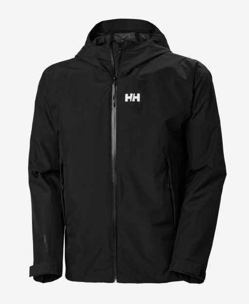 Sailing Jackets | Men Helly Hansen Active Ocean Bound Jacket, Black 990 Black