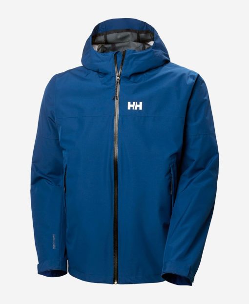 Sailing Jackets | Men Helly Hansen Active Ocean Bound Jacket, Deep Fjord 606 Deep Fjord