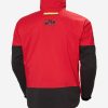 Sailing Jackets | Men Helly Hansen Aegir H2Flow Midlayer Jacket, Alert Red 222 Alert Red