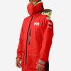 Sailing Jackets | Men Helly Hansen Aegir Ocean Jacket, Alert Red 222 Alert Red