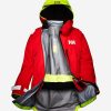 Sailing Jackets | Men Helly Hansen Aegir Ocean Jacket, Alert Red 222 Alert Red