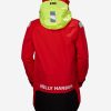 Sailing Jackets | Men Helly Hansen Aegir Ocean Jacket, Alert Red 222 Alert Red