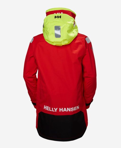 Sailing Jackets | Men Helly Hansen Aegir Ocean Jacket, Alert Red 222 Alert Red