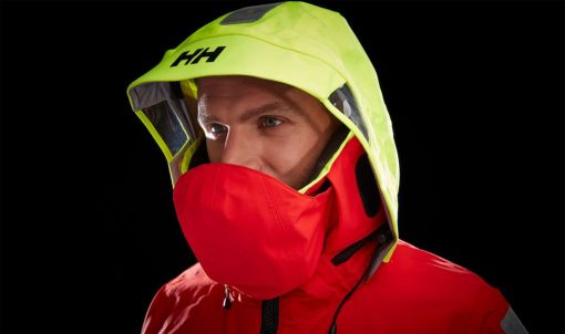 Sailing Jackets | Men Helly Hansen Aegir Ocean Jacket, Alert Red 222 Alert Red