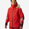 Sailing Jackets | Men Helly Hansen Aegir Race Jacket 2.0, Alert Red 222 Alert Red