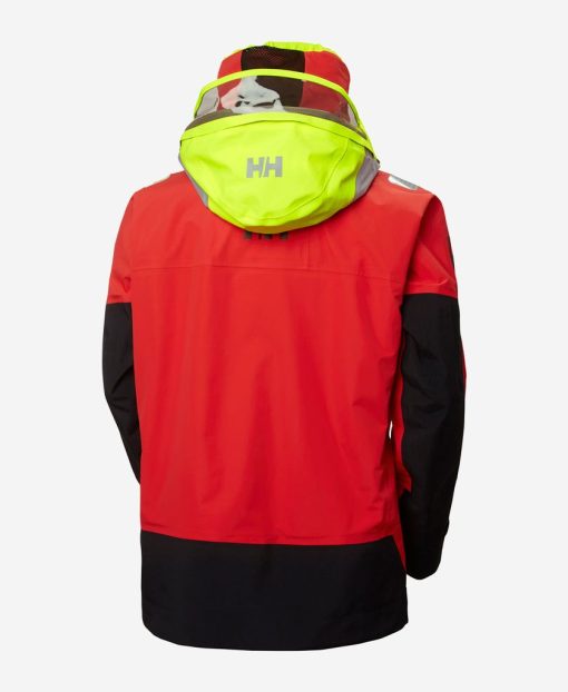 Sailing Jackets | Men Helly Hansen Aegir Race Jacket 2.0, Alert Red 222 Alert Red