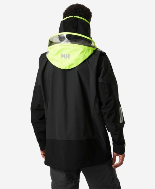 Sailing Jackets | Men Helly Hansen Aegir Race Jacket 2.0, Ebony 980 Ebony