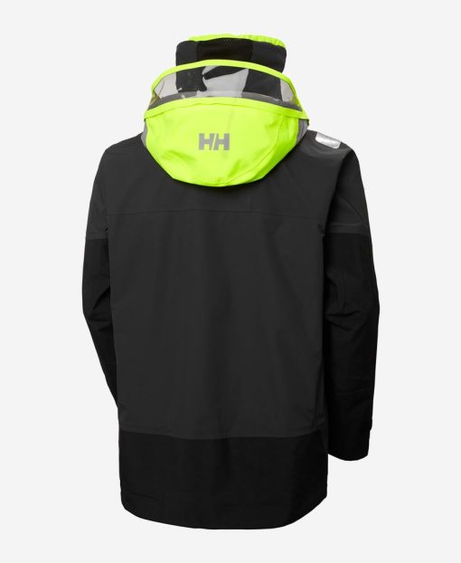 Sailing Jackets | Men Helly Hansen Aegir Race Jacket 2.0, Ebony 980 Ebony