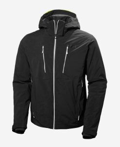 Snow Jackets | Men Helly Hansen Alpha 3.0 Jacket, Black