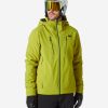 Snow Jackets | Men Helly Hansen Alpha 4.0 Jacket, Bright Moss 452 Bright Moss