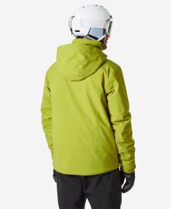 Snow Jackets | Men Helly Hansen Alpha 4.0 Jacket, Bright Moss 452 Bright Moss