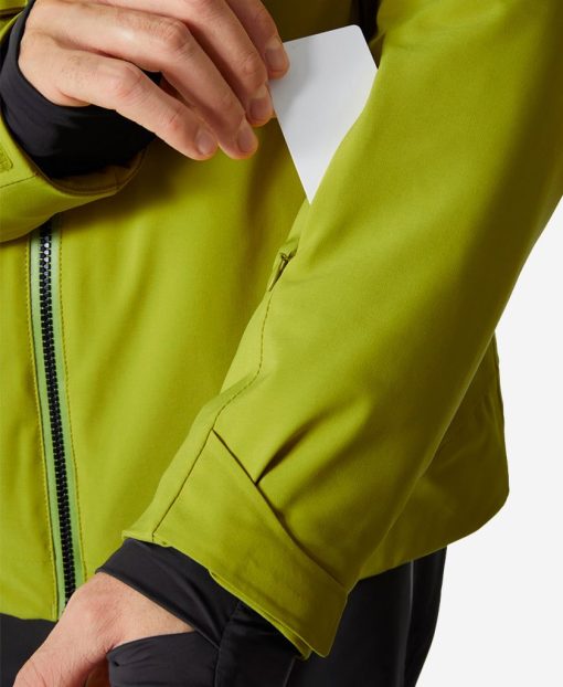 Snow Jackets | Men Helly Hansen Alpha 4.0 Jacket, Bright Moss 452 Bright Moss