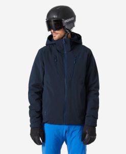 Snow Jackets | Men Helly Hansen Alpha 4.0 Jacket, Navy 597 Navy