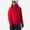 Snow Jackets | Men Helly Hansen Alpha 4.0 Jacket, Red 162 Red