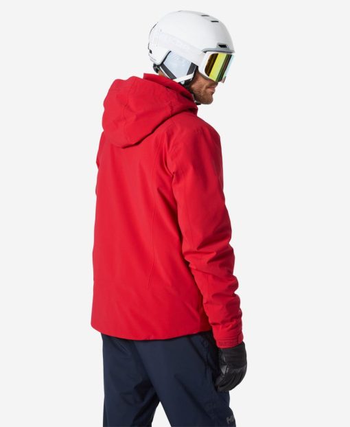 Snow Jackets | Men Helly Hansen Alpha 4.0 Jacket, Red 162 Red