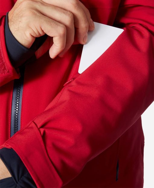 Snow Jackets | Men Helly Hansen Alpha 4.0 Jacket, Red 162 Red