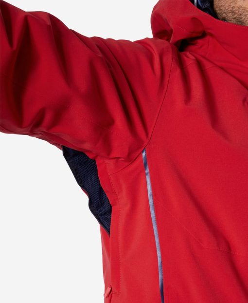 Snow Jackets | Men Helly Hansen Alpha 4.0 Jacket, Red 162 Red