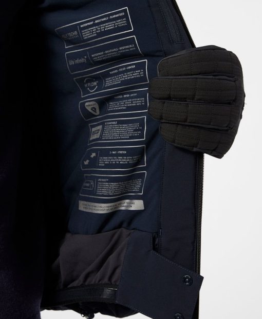 Snow Jackets | Men Helly Hansen Alpha Infinity Jacket, Navy 597 Navy