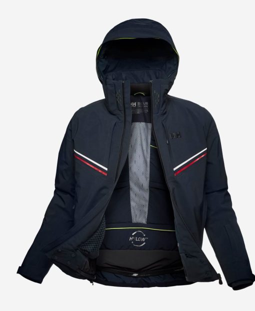 Snow Jackets | Men Helly Hansen Alpha Infinity Jacket, Navy 597 Navy