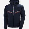 Snow Jackets | Men Helly Hansen Alpha Infinity Jacket, Navy 597 Navy