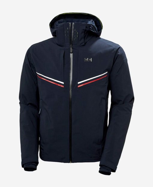 Snow Jackets | Men Helly Hansen Alpha Infinity Jacket, Navy 597 Navy