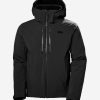 Snow Jackets | Men Helly Hansen Alpha Lifaloft Jacket, Black 990 Black