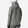 Snow Jackets | Men Helly Hansen Alpha Lifaloft Jacket, Concrete 876 Concrete