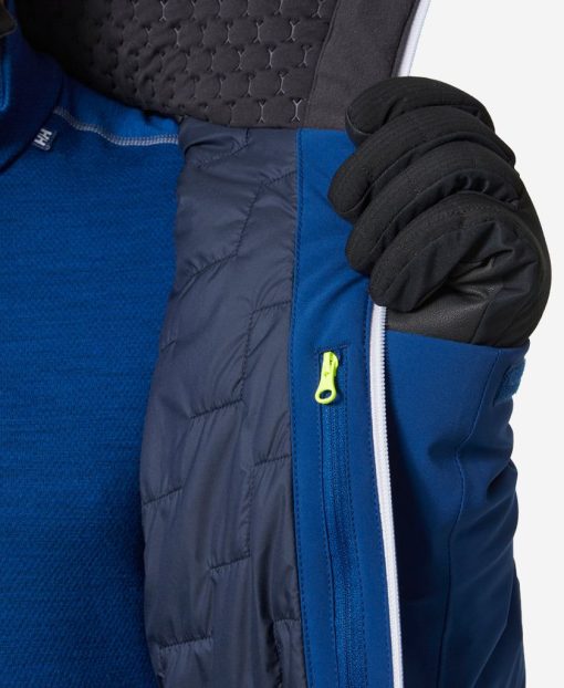 Snow Jackets | Men Helly Hansen Alpha Lifaloft Jacket, Deep Fjord 606 Deep Fjord