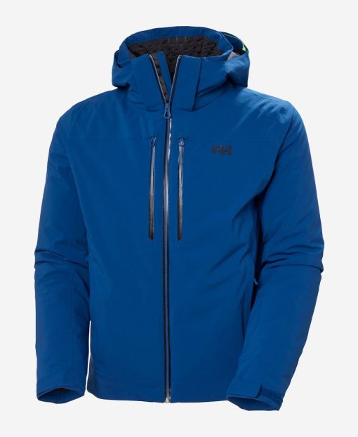 Snow Jackets | Men Helly Hansen Alpha Lifaloft Jacket, Deep Fjord 606 Deep Fjord