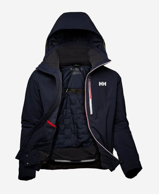 Snow Jackets | Men Helly Hansen Alpha Lifaloft Jacket, Navy 599 Navy