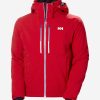 Snow Jackets | Men Helly Hansen Alpha Lifaloft Jacket, Red 162 Red