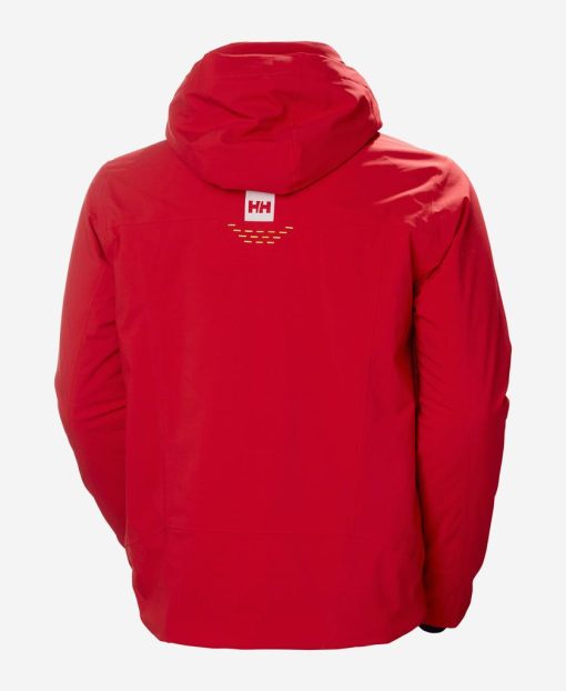 Snow Jackets | Men Helly Hansen Alpha Lifaloft Jacket, Red 162 Red