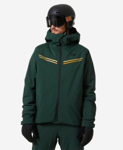 Snow Jackets | Men Helly Hansen Alpine Insulated Jacket, Darkest Spruce 495 Darkest Spruce