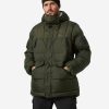 Puffy Jackets | Men Helly Hansen Arctic Down Parka, Utility Green 431 Utility Greeen