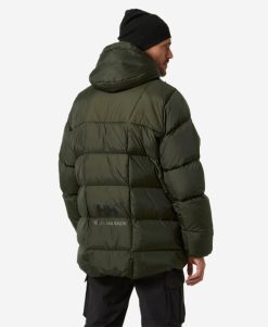 Puffy Jackets | Men Helly Hansen Arctic Down Parka, Utility Green 431 Utility Greeen