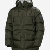 Puffy Jackets | Men Helly Hansen Arctic Down Parka, Utility Green 431 Utility Greeen