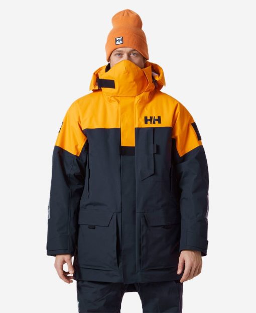 Sailing Jackets | Men Helly Hansen Arctic Ocean H2Flow Parka, Cloudberry 328 Cloudberry