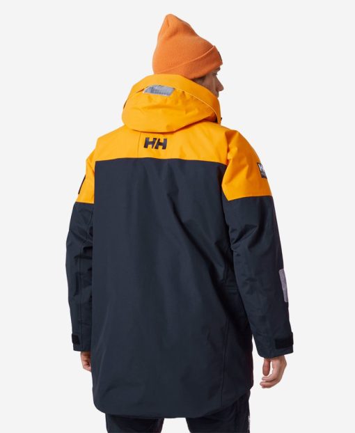 Sailing Jackets | Men Helly Hansen Arctic Ocean H2Flow Parka, Cloudberry 328 Cloudberry