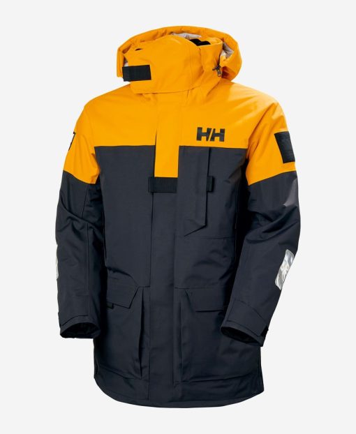 Sailing Jackets | Men Helly Hansen Arctic Ocean H2Flow Parka, Cloudberry 328 Cloudberry