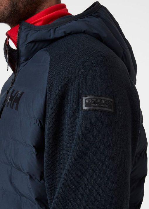 Sailing Jackets | Men Helly Hansen Arctic Ocean Hybrid Insulator, Navy 597 Navy