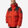 Puffy Jackets | Men Helly Hansen Arctic Patrol H2 Flow Parka, Patrol Orange 300 Patrol Orange