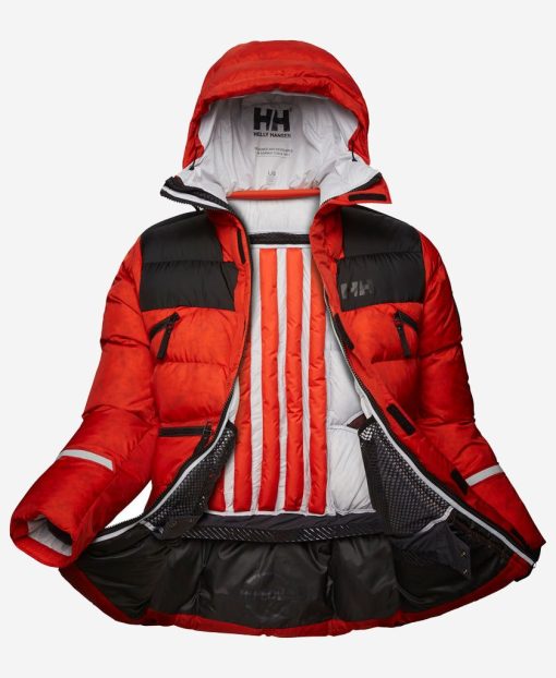 Puffy Jackets | Men Helly Hansen Arctic Patrol H2 Flow Parka, Patrol Orange 300 Patrol Orange