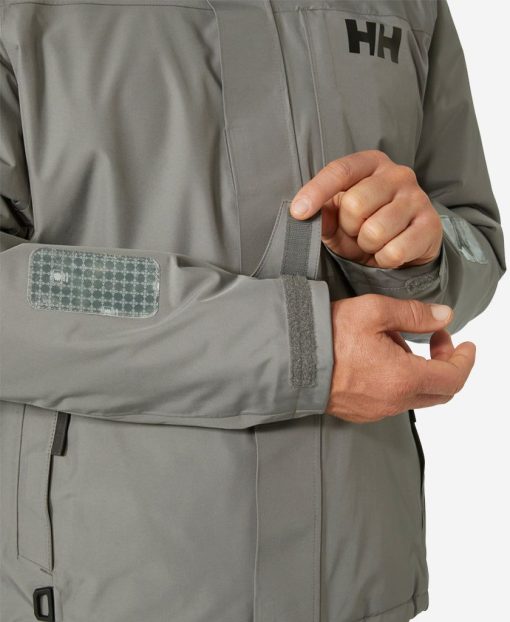 Sailing Jackets | Men Helly Hansen Arctic Shore Jacket, Concrete 876 Concrete