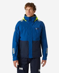 Sailing Jackets | Men Helly Hansen Arctic Shore Jacket, Deep Fjord 606 Deep Fjord