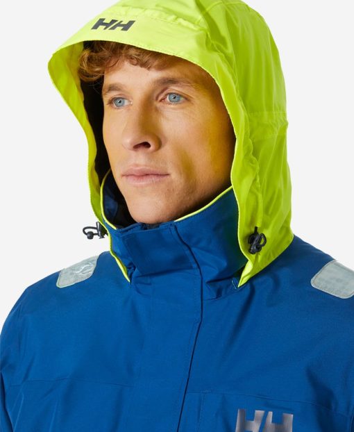 Sailing Jackets | Men Helly Hansen Arctic Shore Jacket, Deep Fjord 606 Deep Fjord