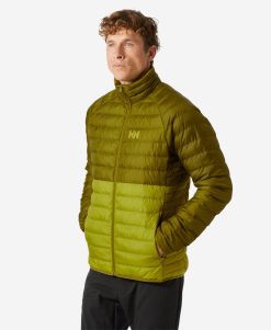 Outdoor & Hiking Jackets | Men Helly Hansen Banff Insulator Jacket, Bright Moss 452 Bright Moss