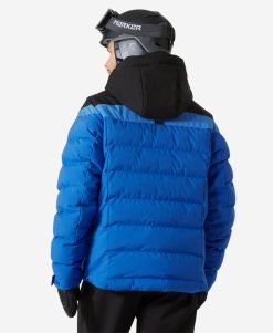 Snow Jackets | Men Helly Hansen Bossanova Puffy Jacket, Cobalt 2.0 543 Cobalt 2.0