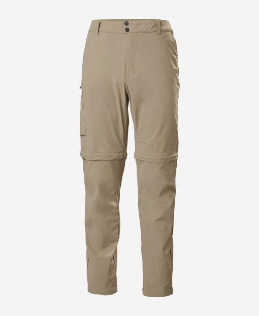 Outdoor & Hiking Pants | Men Helly Hansen Brono Softshell Zip Off Pant, Pebble 757 Pebble