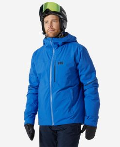 Snow Jackets | Men Helly Hansen Carv Lifaloft Jacket, Cobalt 2.0 543 Cobalt 2.0