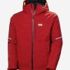 Snow Jackets | Men Helly Hansen Carv Lifaloft Jacket, Red 162 Red